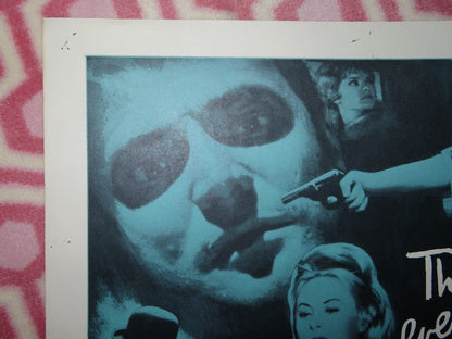 THE GENTLE ART OF MURDER/Crime Does Not Pay FOLDED US ONE SHEET POSTER 1962 Movie posters