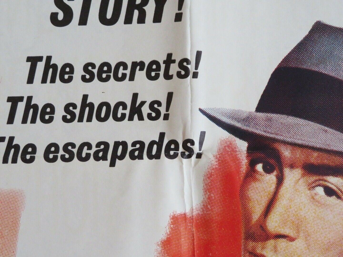 THE GEORGE RAFT STORY FOLDED US ONE SHEET POSTER JAYNE MANSFIELD B CHASE 1961 - Rendezvous Cinema