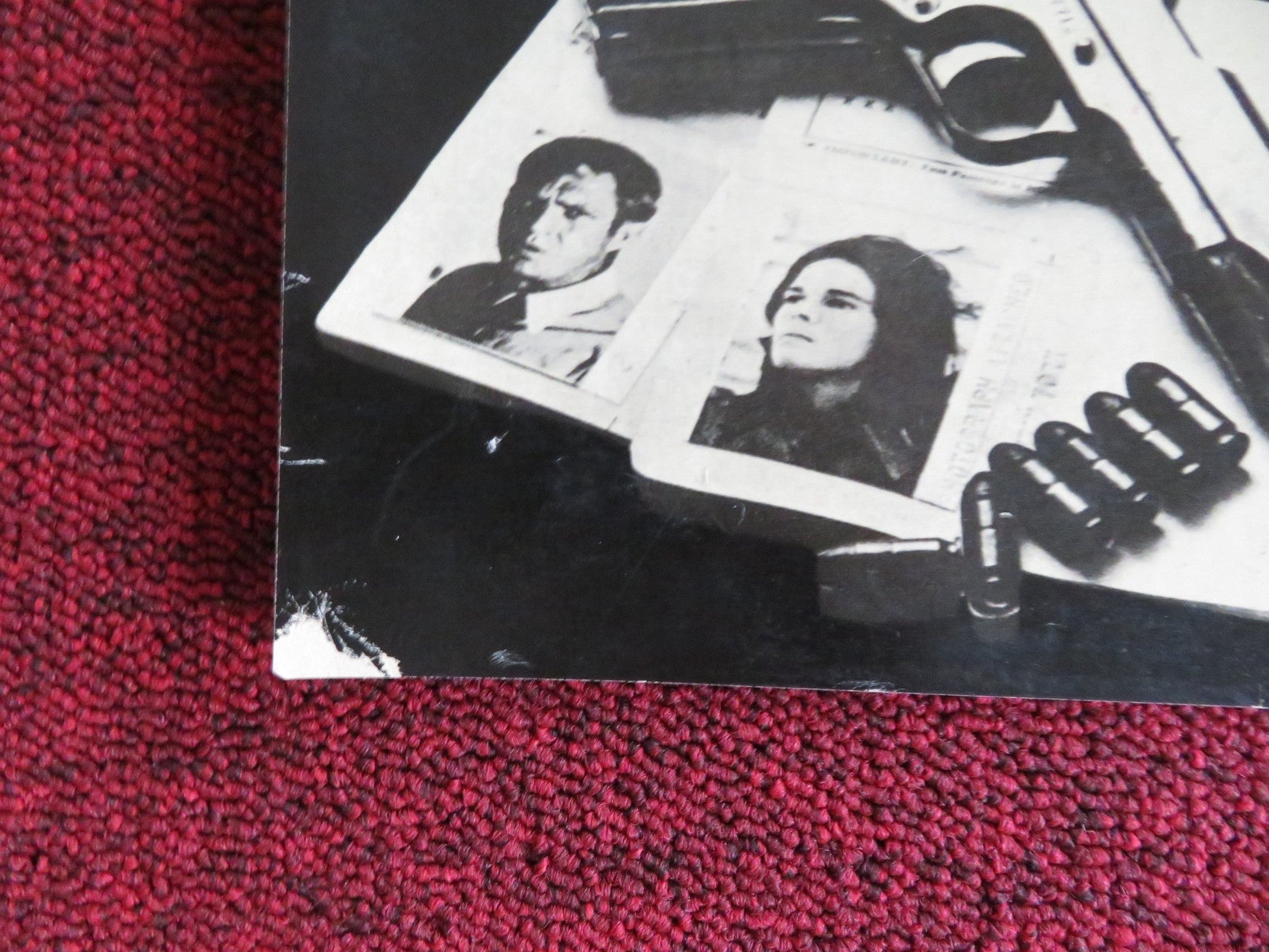 THE GETAWAY - E ITALIAN FOTOBUSTA POSTER STEVE MCQUEEN ALI MACGRAW 1972 Rendezvous Cinema Movie posters