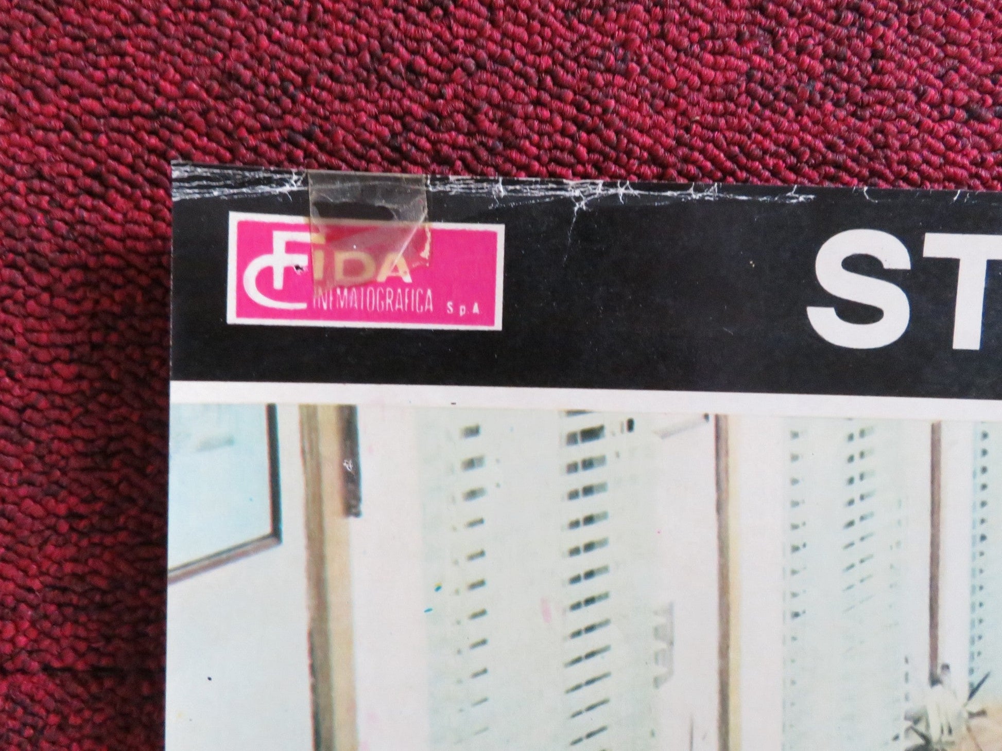 THE GETAWAY - E ITALIAN FOTOBUSTA POSTER STEVE MCQUEEN ALI MACGRAW 1972 Rendezvous Cinema Movie posters