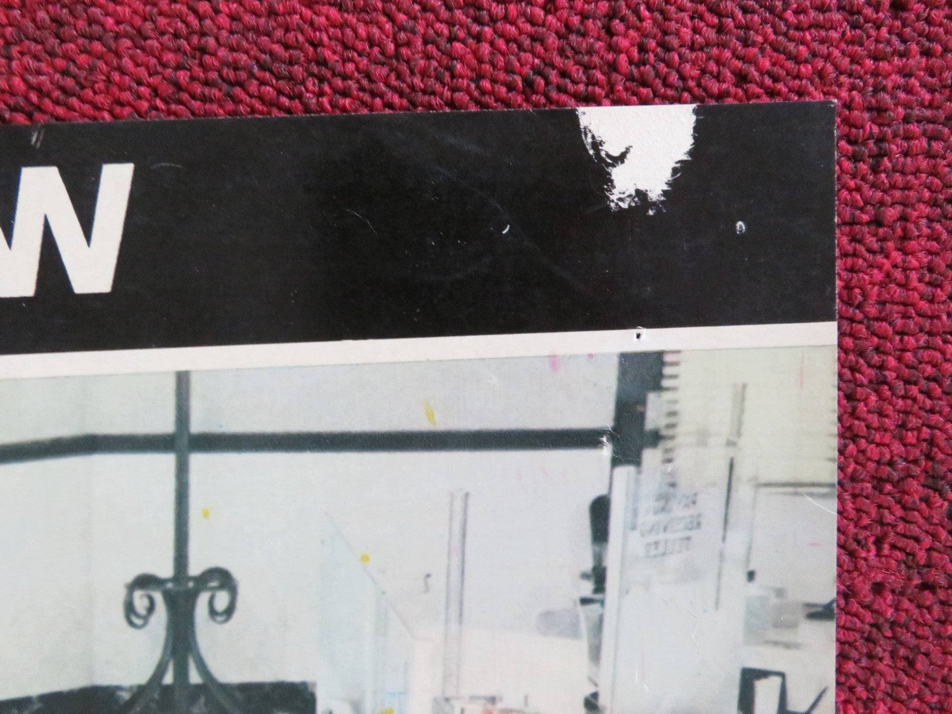 THE GETAWAY - E ITALIAN FOTOBUSTA POSTER STEVE MCQUEEN ALI MACGRAW 1972 Rendezvous Cinema Movie posters