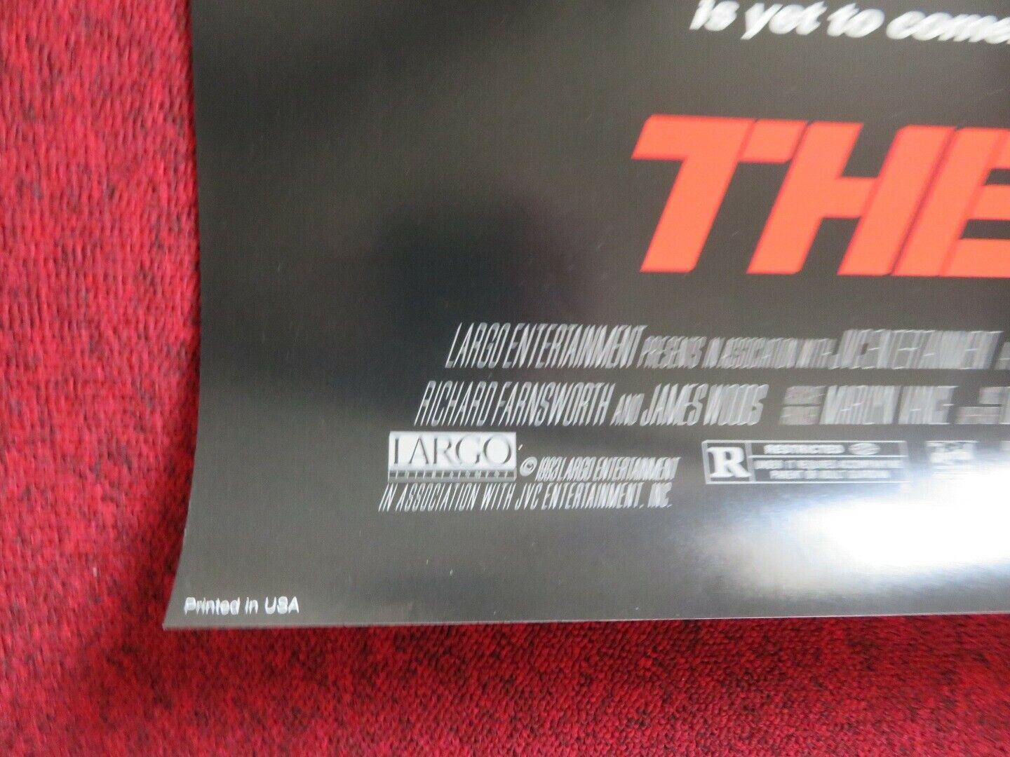 THE GETAWAY US ONE SHEET ROLLED POSTER ALEC BALDWIN KIM BASINGER 1994 Movie posters