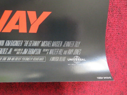 THE GETAWAY US ONE SHEET ROLLED POSTER ALEC BALDWIN KIM BASINGER 1994 Movie posters