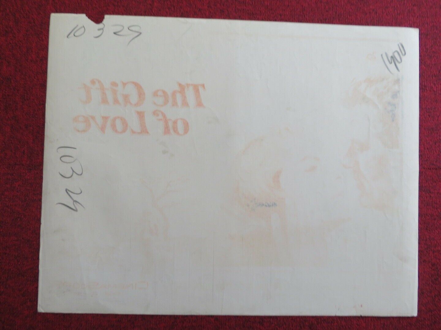 THE GIFT OF LOVE US HALF SHEET (22"x 28") POSTER LAUREN BACALL 1958 Movie posters