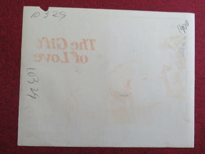 THE GIFT OF LOVE US HALF SHEET (22"x 28") POSTER LAUREN BACALL 1958 Movie posters