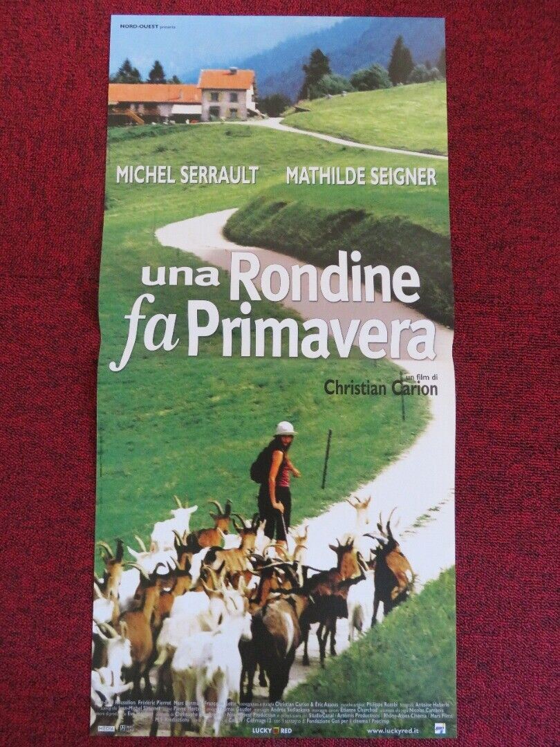 THE GIRL FROM PARIS ITALIAN LOCANDINA (26"x12.5") POSTER MICHEL SERRAULT 2001 - Rendezvous Cinema