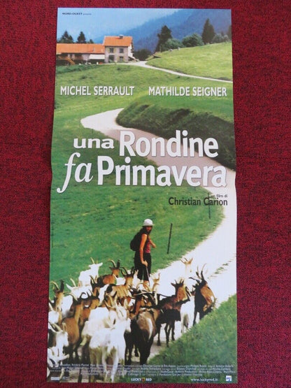 THE GIRL FROM PARIS ITALIAN LOCANDINA (26"x12.5") POSTER MICHEL SERRAULT 2001 - Rendezvous Cinema