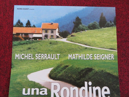 THE GIRL FROM PARIS ITALIAN LOCANDINA (26"x12.5") POSTER MICHEL SERRAULT 2001 - Rendezvous Cinema