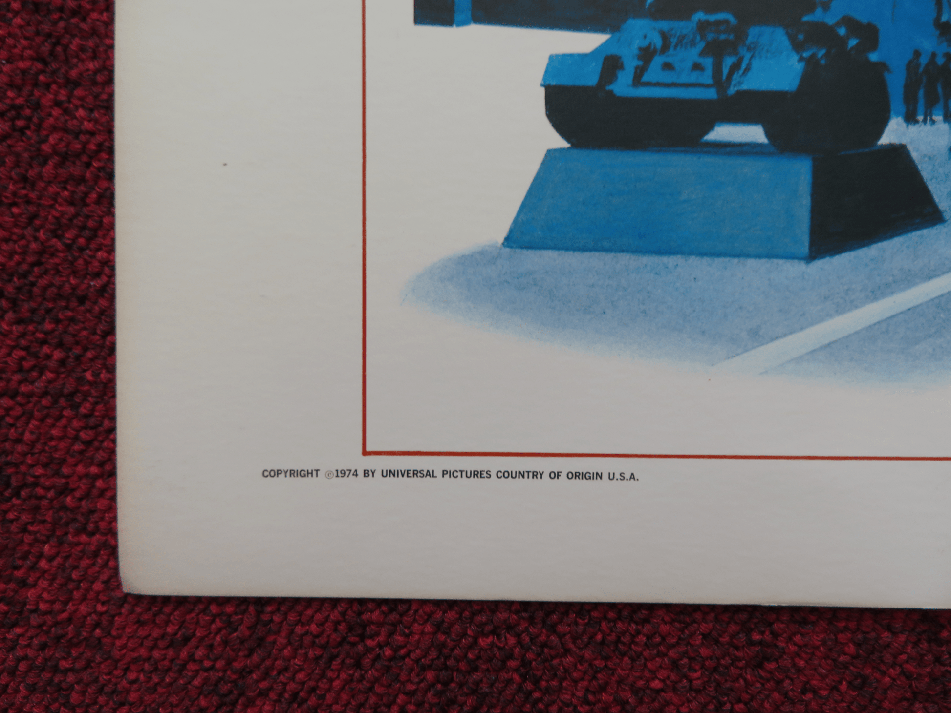 THE GIRL FROM PETROVKA US HALF SHEET (22"x 28") POSTER GOLDIE HAWN 1974 Rendezvous Cinema Movie posters