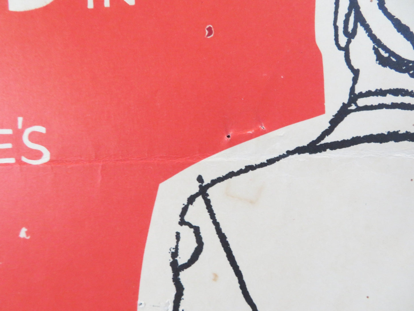 THE GIRL HE LEFT BEHIND US INSERT (14"x 36") POSTER TAB HUNTER NATALIE WOOD 1956 Rendezvous Cinema Movie posters