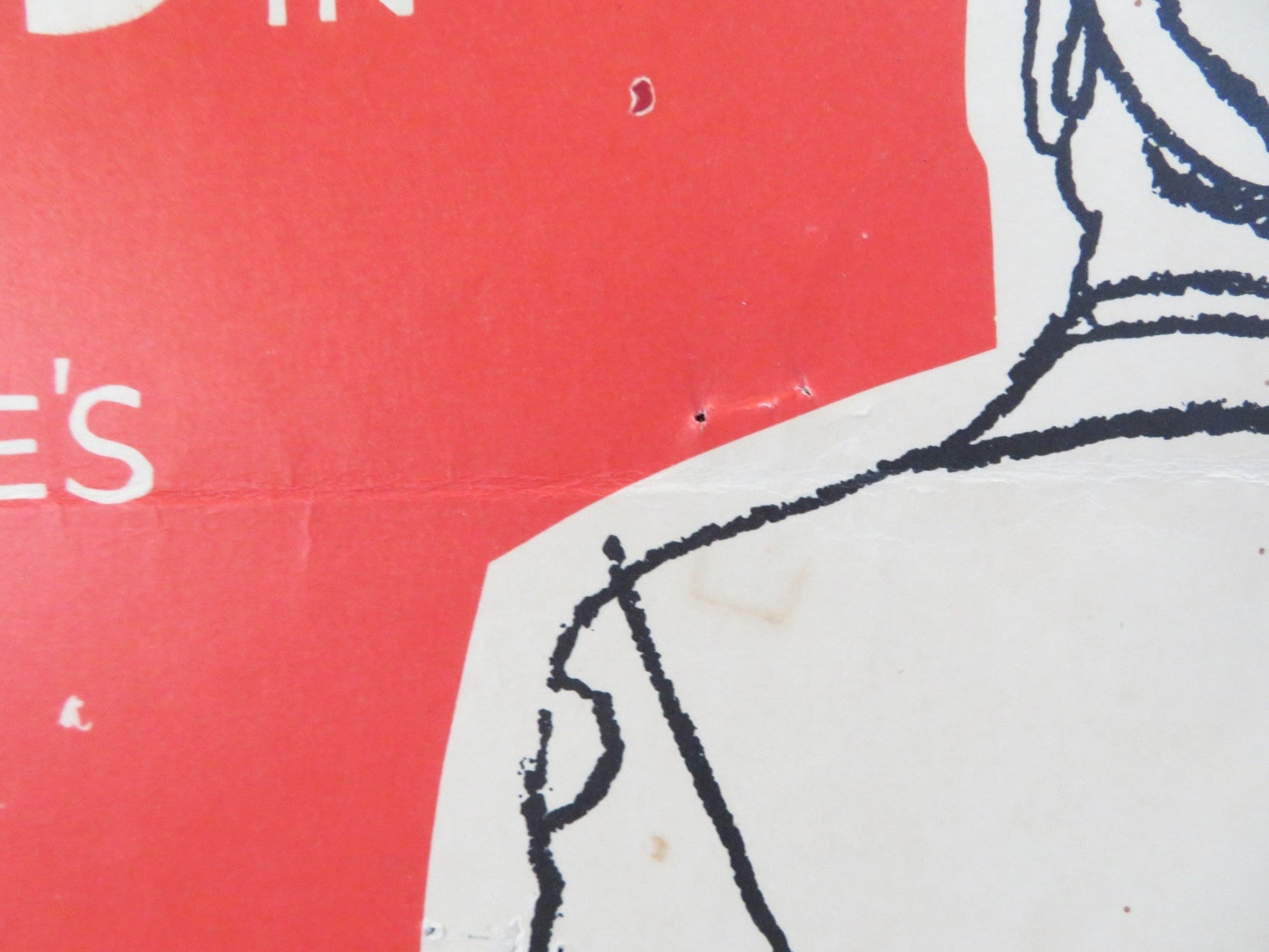 THE GIRL HE LEFT BEHIND US INSERT (14"x 36") POSTER TAB HUNTER NATALIE WOOD 1956 Rendezvous Cinema Movie posters