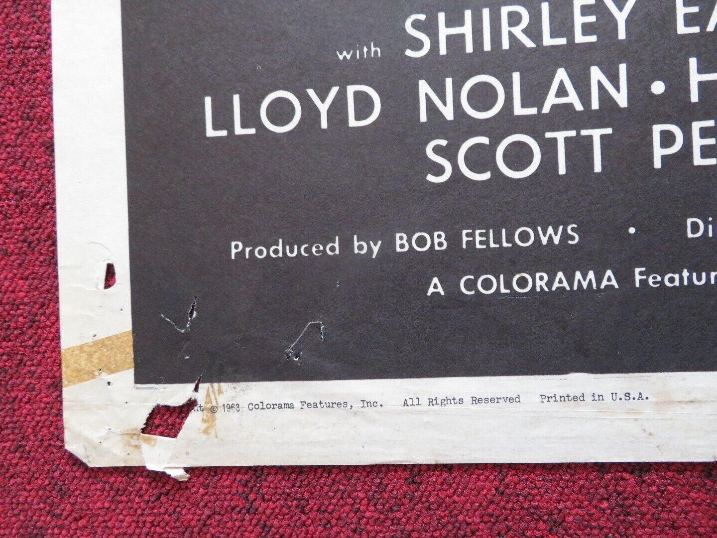 THE GIRL HUNTERS US ONE SHEET POSTER MICKEY SPILLANE SHIRLEY EATON 1963 Movie posters