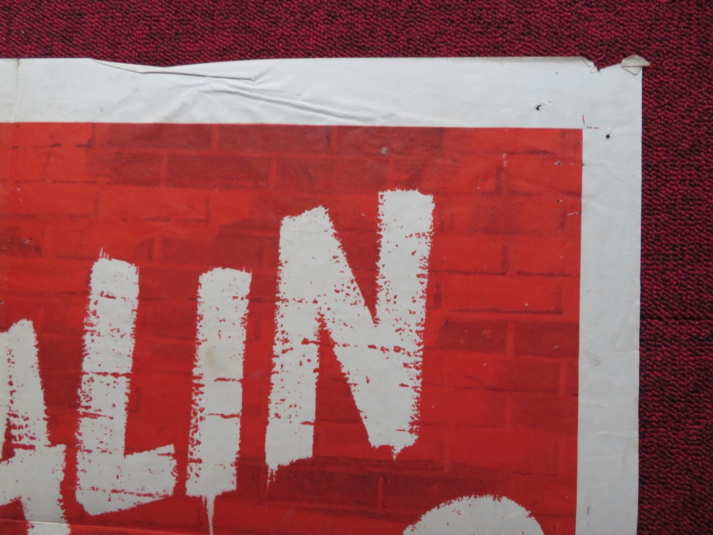 THE GIRL IN THE KREMLIN FOLDED US ONE SHEET POSTER LEX BARKER ZSA ZSA GABOR 1957 Rendezvous Cinema Movie posters