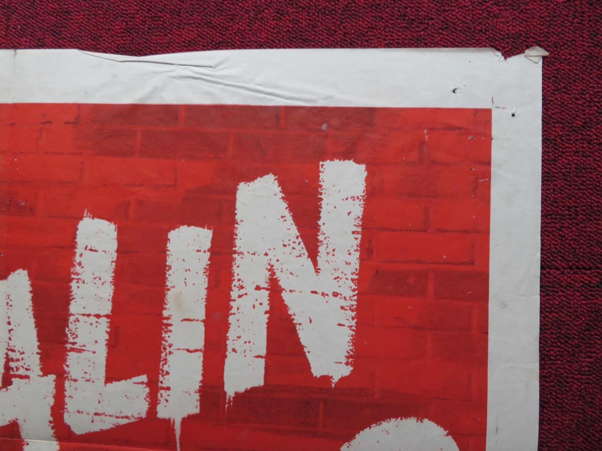 THE GIRL IN THE KREMLIN FOLDED US ONE SHEET POSTER LEX BARKER ZSA ZSA GABOR 1957 Rendezvous Cinema Movie posters