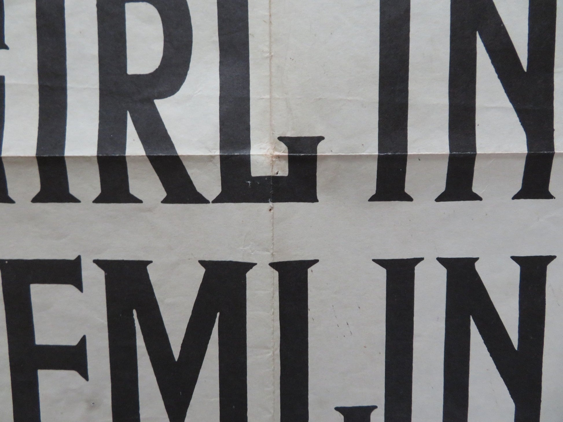 THE GIRL IN THE KREMLIN FOLDED US ONE SHEET POSTER LEX BARKER ZSA ZSA GABOR 1957 Rendezvous Cinema Movie posters