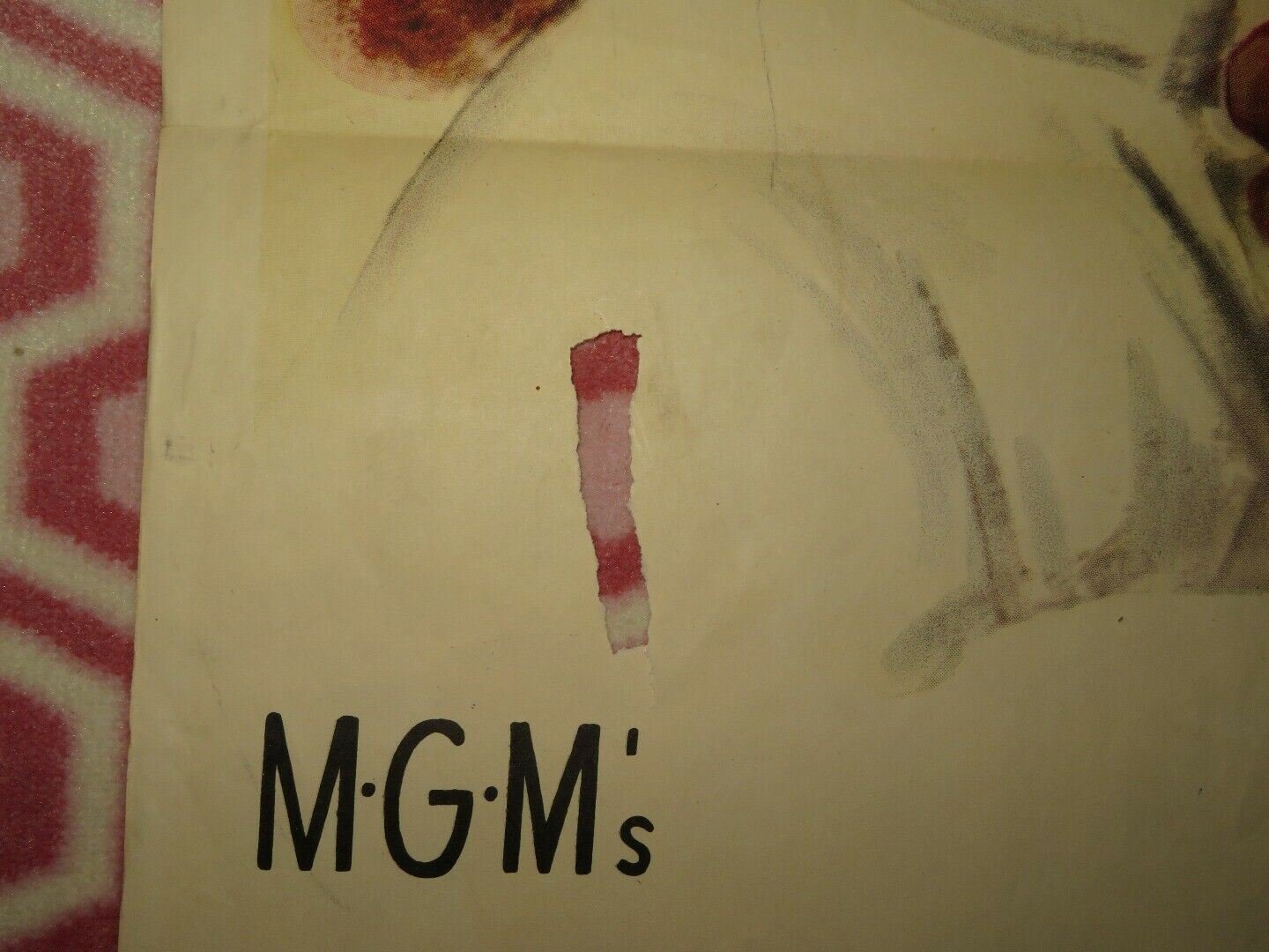 THE GIRL IN WHITE FOLDED US ONE SHEET POSTER JUNE ALLYSON ARTHUR KENNEDY 1952 Movie posters