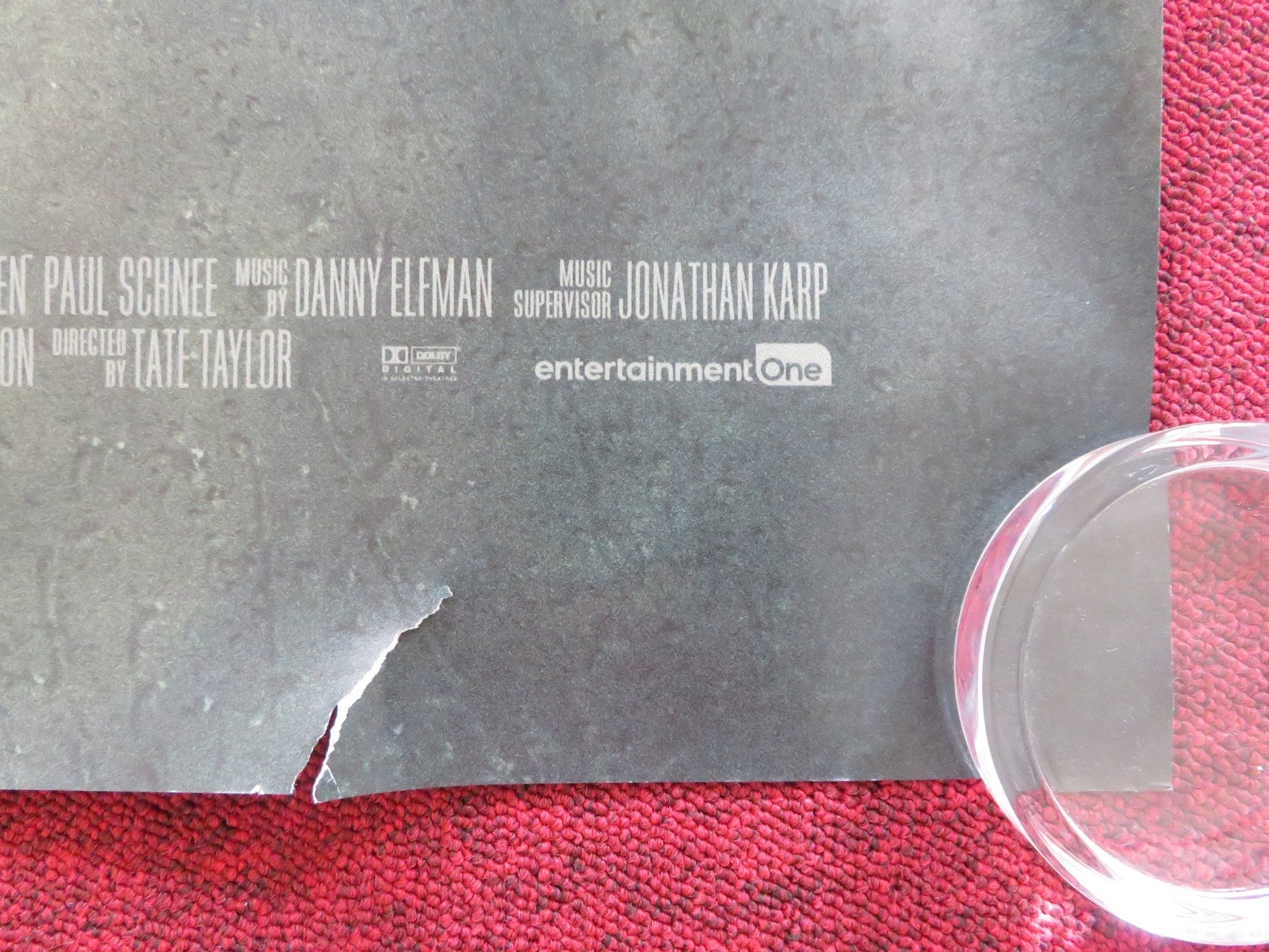 THE GIRL ON THE TRAIN UK QUAD ROLLED POSTER EMILY BLUNT 2016 Rendezvous Cinema Movie posters