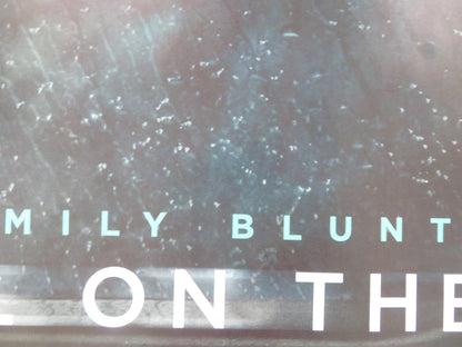 THE GIRL ON THE TRAIN UK QUAD ROLLED POSTER EMILY BLUNT 2016 Rendezvous Cinema Movie posters