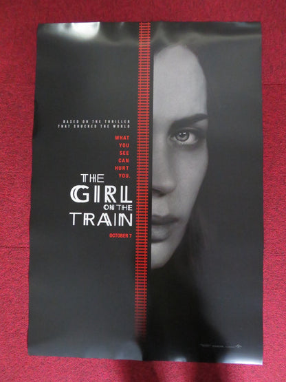 THE GIRL ON THE TRAIN US ONE SHEET ROLLED POSTER EMILY BLUNT 2016 Rendezvous Cinema Movie posters