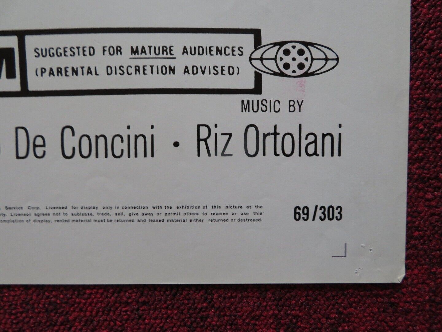 THE GIRL WHO COULDN'T SAY NO US ONE SHEET POSTER VIRNA LISI GEORGE SEGAL 1969 Movie posters