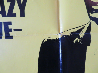 THE GIRL WHO KNEW TOO MUCH FOLDED US ONE SHEET POSTER ADAM WEST NANCY KWAN 1969 Movie posters