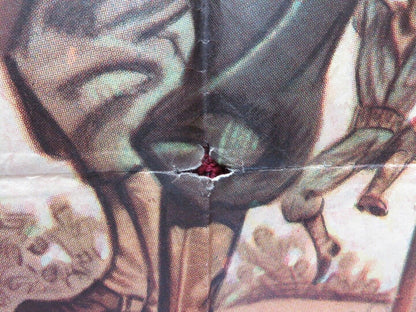 THE GIRLS OF PLEASURE ISLAND USA ONE SHEET FOLDED POSTER DON TAYLOR LEO GENN Movie posters