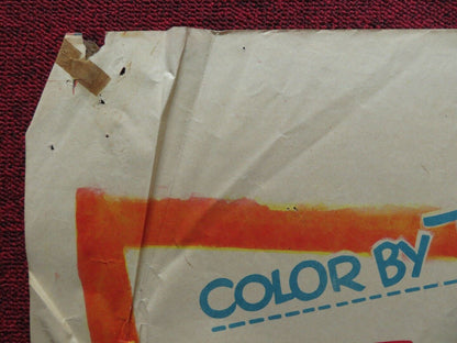 THE GIRLS OF PLEASURE ISLAND USA ONE SHEET FOLDED POSTER DON TAYLOR LEO GENN Movie posters