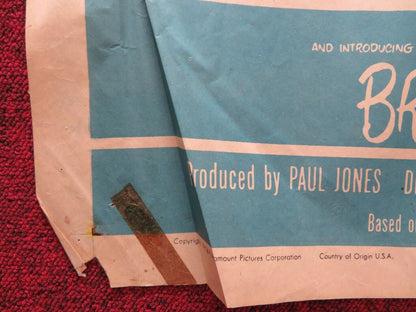 THE GIRLS OF PLEASURE ISLAND USA ONE SHEET FOLDED POSTER DON TAYLOR LEO GENN Movie posters