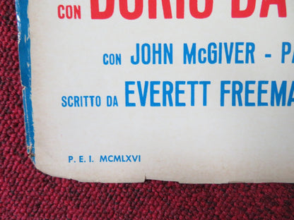 THE GLASS BOTTOM BOAT - A ITALIAN FOTOBUSTA POSTER DORIS DAY ROD TAYLOR 1966 Rendezvous Cinema Movie posters