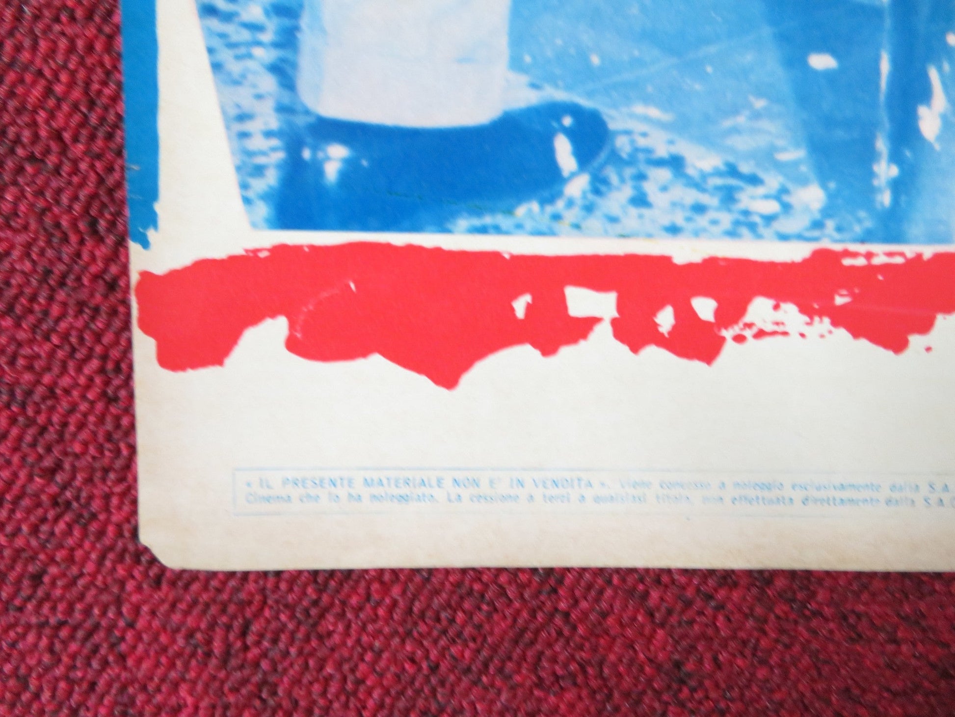 THE GLASS BOTTOM BOAT - E ITALIAN FOTOBUSTA POSTER DORIS DAY ROD TAYLOR 1966 Rendezvous Cinema Movie posters