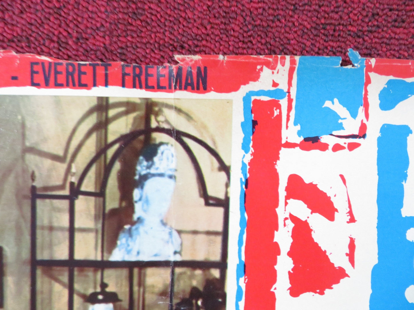 THE GLASS BOTTOM BOAT - J ITALIAN FOTOBUSTA POSTER DORIS DAY ROD TAYLOR 1966 Rendezvous Cinema Movie posters