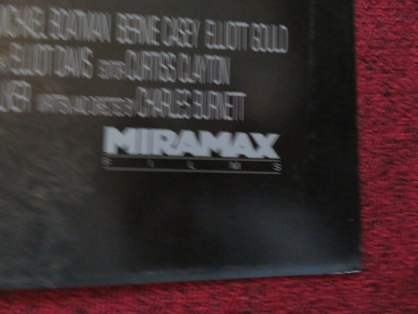 THE GLASS SHIELD FOLDED US ONE SHEET POSTER ERICH ANDERSON RICHARD ANDERSON 1994 Movie posters