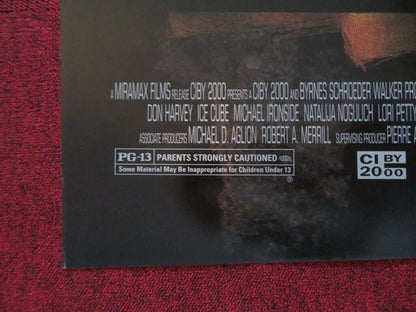 THE GLASS SHIELD FOLDED US ONE SHEET POSTER ERICH ANDERSON RICHARD ANDERSON 1994 Movie posters