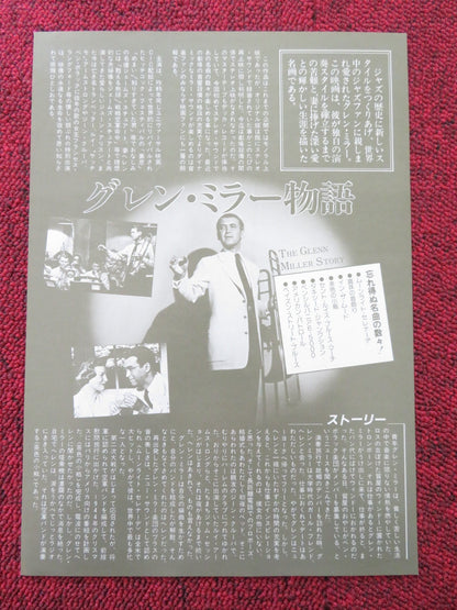 THE GLENN MILLER STORY JAPANESE CHIRASHI (B5) POSTER JAMES STEWART ALLYSON Rendezvous Cinema Movie posters
