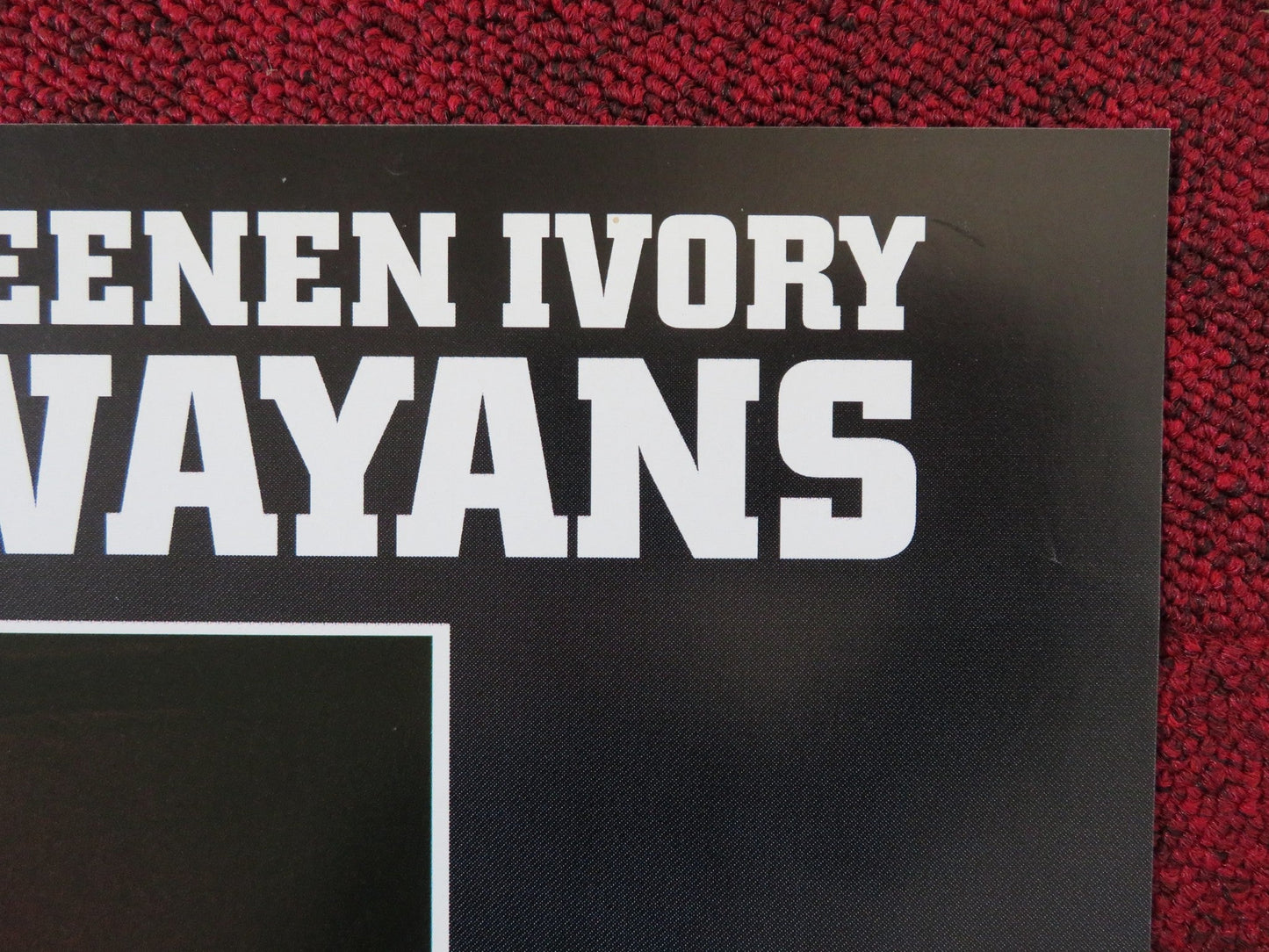 THE GLIMMER MAN - A ITALIAN FOTOBUSTA POSTER STEVEN SEAGAL WAYANS 1996 Rendezvous Cinema Movie posters