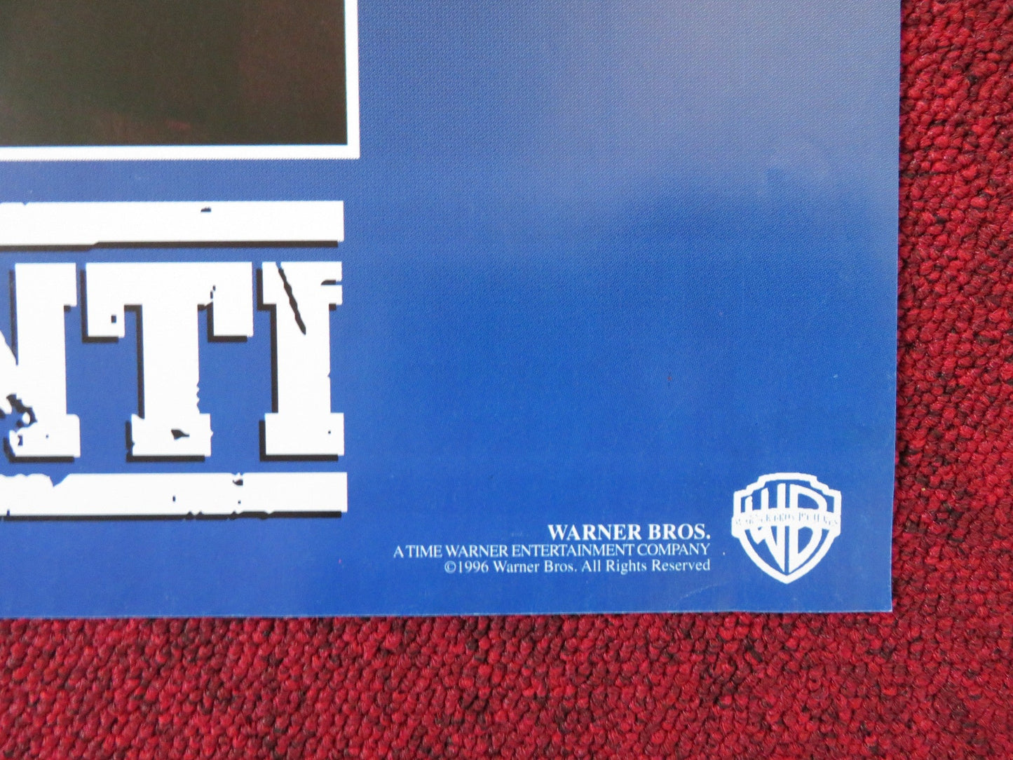 THE GLIMMER MAN - A ITALIAN FOTOBUSTA POSTER STEVEN SEAGAL WAYANS 1996 Rendezvous Cinema Movie posters