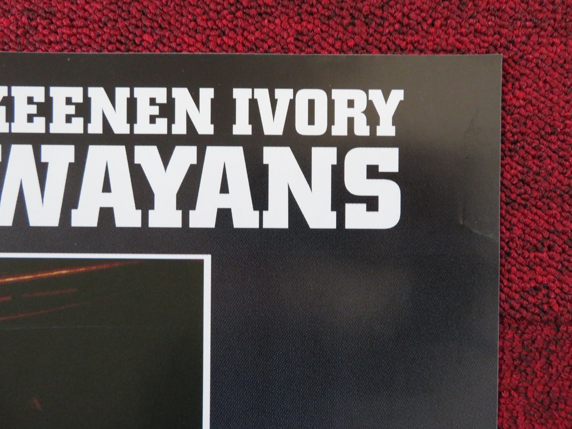 THE GLIMMER MAN - E ITALIAN FOTOBUSTA POSTER STEVEN SEAGAL WAYANS 1996 Rendezvous Cinema Movie posters