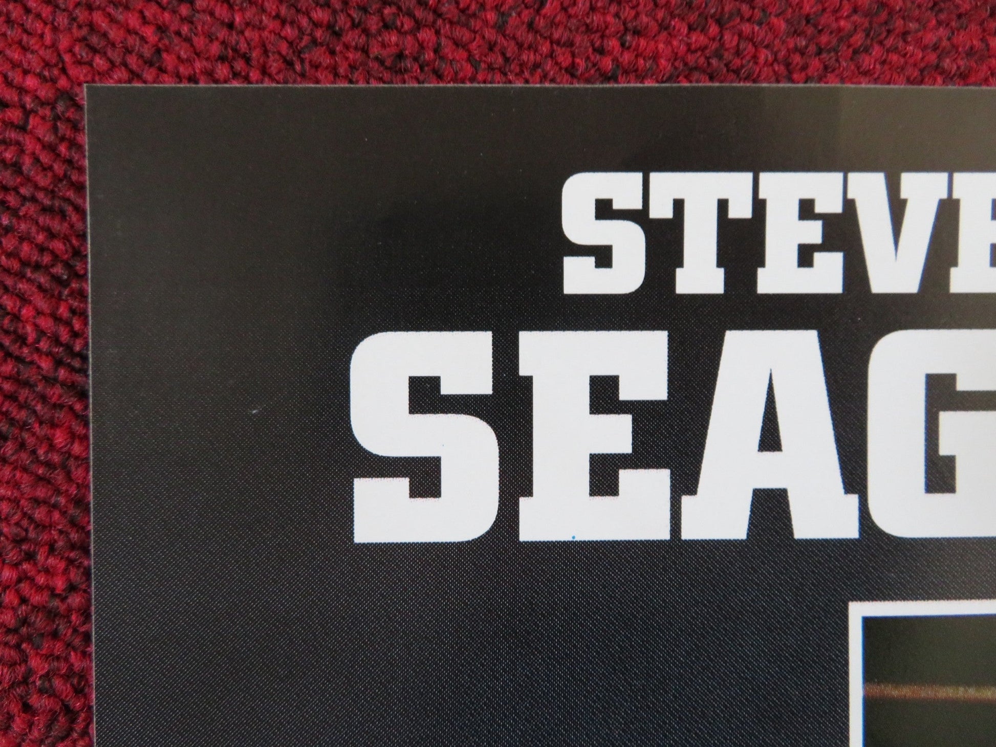 THE GLIMMER MAN - E ITALIAN FOTOBUSTA POSTER STEVEN SEAGAL WAYANS 1996 Rendezvous Cinema Movie posters