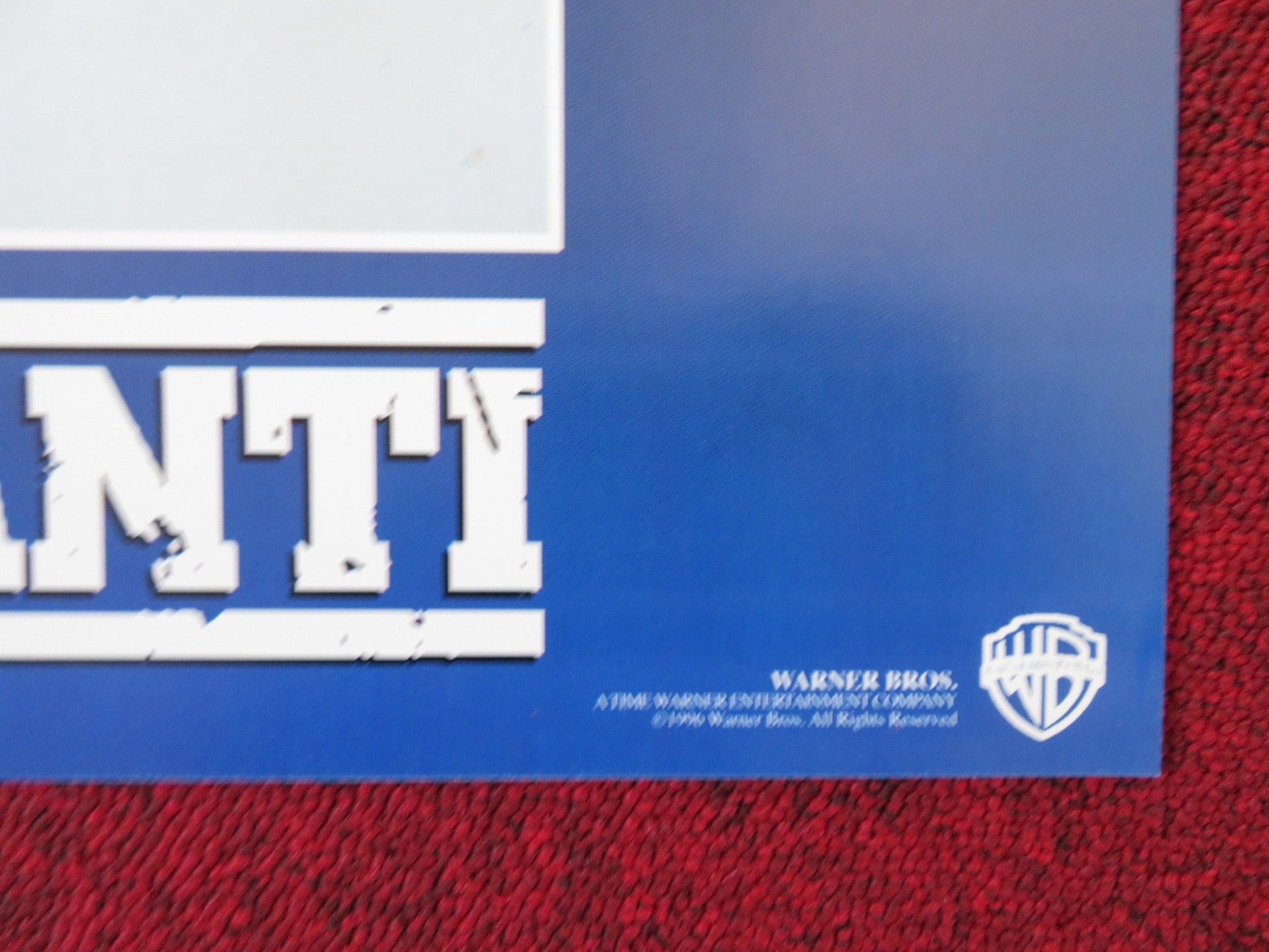 THE GLIMMER MAN - E ITALIAN FOTOBUSTA POSTER STEVEN SEAGAL WAYANS 1996 Rendezvous Cinema Movie posters