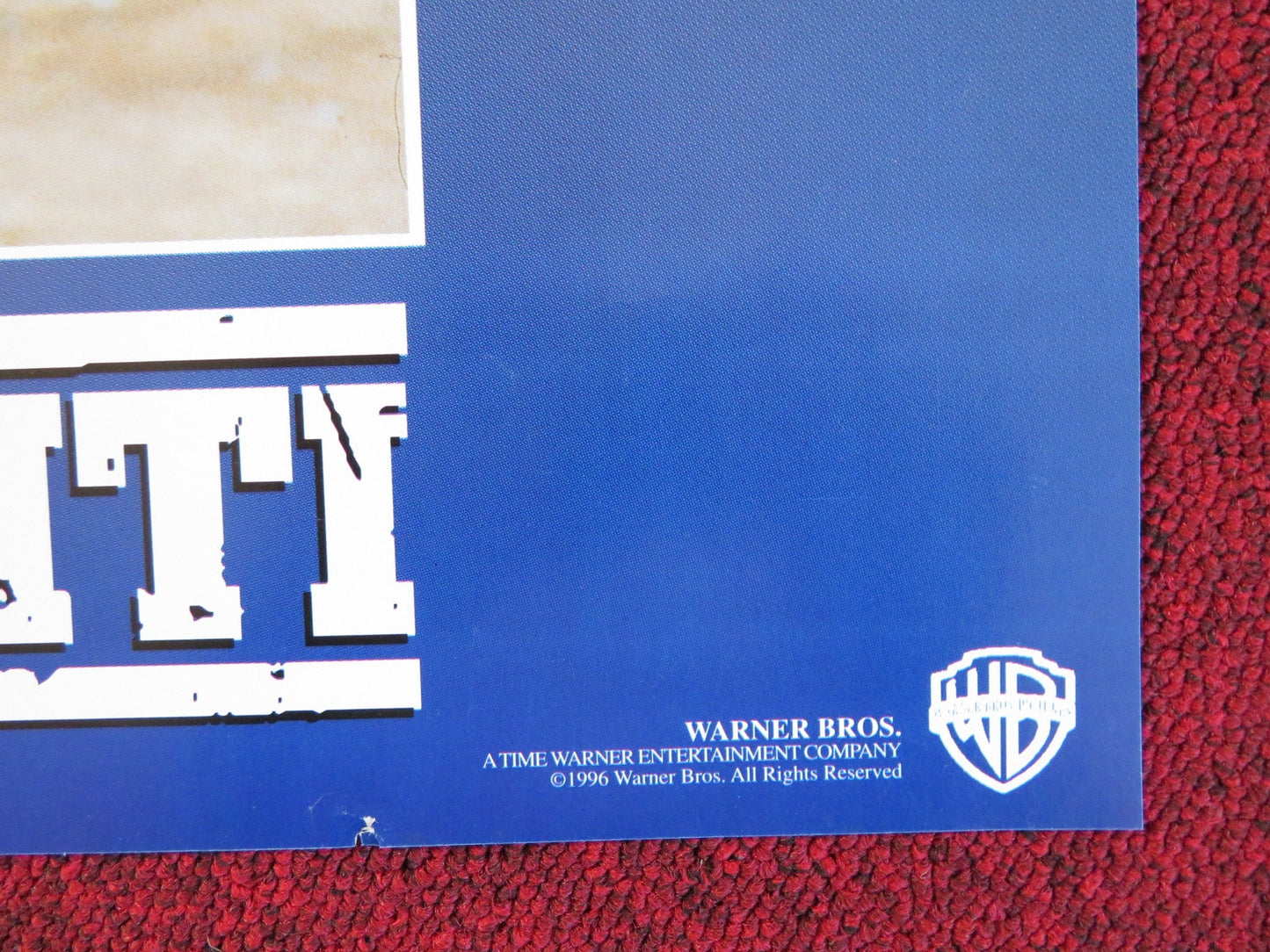 THE GLIMMER MAN ITALIAN FOTOBUSTA POSTER STEVEN SEAGAL KEENEN IVORY WAYANS 1996 Rendezvous Cinema Movie posters