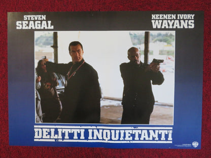 THE GLIMMER MAN ITALIAN FOTOBUSTA POSTER STEVEN SEAGAL KEENEN IVORY WAYANS 1996 Rendezvous Cinema Movie posters