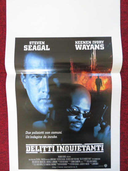 THE GLIMMER MAN ITALIAN LOCANDINA POSTER STEVEN SEAGAL KEENEN IVORY WAYANS 1996 Rendezvous Cinema Movie posters