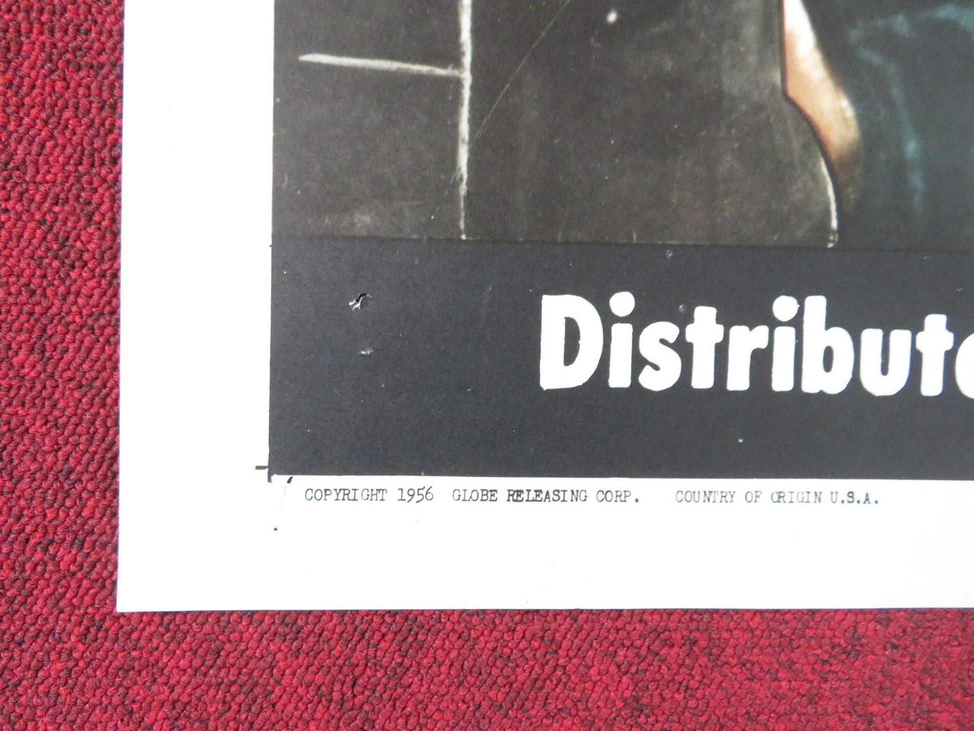 THE GO - GETTER FOLDED US ONE SHEET POSTER HANK MCCUNE HANLEY STAFFORD 1956 Rendezvous Cinema Movie posters