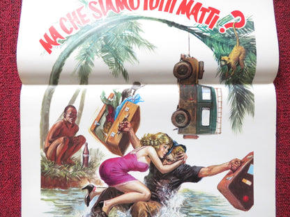 THE GODS MUST BE CRAZY - B ITALIAN LOCANDINA POSTER MARIUS WEYERS 1980 Rendezvous Cinema Movie posters