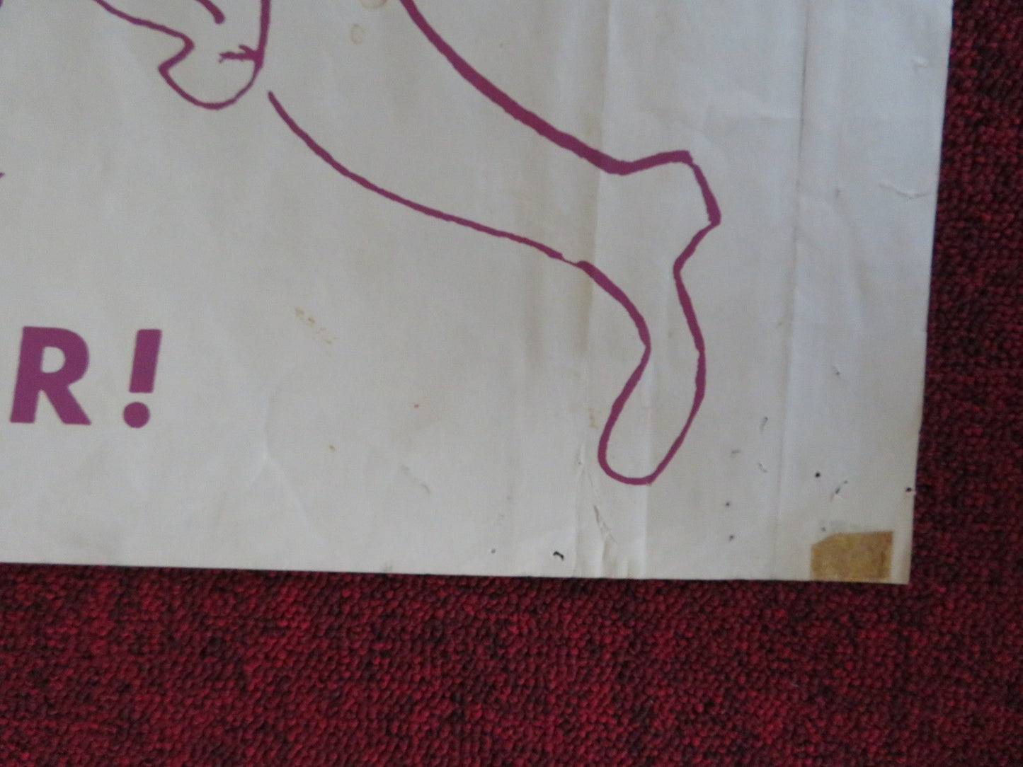 THE GOLD GUITAR FOLDED US ONE SHEET POSTER DEL REEVES ROY DRUSKY 1966 Rendezvous Cinema Movie posters