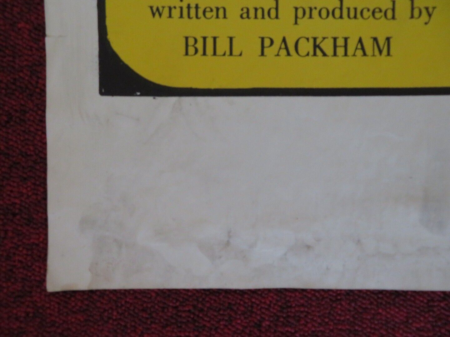 THE GOLD GUITAR ONE FOLDED US ONE SHEET POSTER DEL REEVES ROY DRUSKY 1966 Movie posters