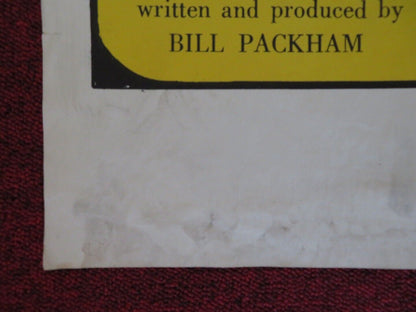 THE GOLD GUITAR ONE FOLDED US ONE SHEET POSTER DEL REEVES ROY DRUSKY 1966 Movie posters