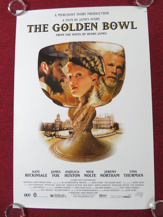 THE GOLDEN BOWL US ONE SHEET ROLLED POSTER KATE BECKINSALE JAME FOX 2000 Rendezvous Cinema Movie posters