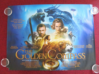 THE GOLDEN COMPASS QUAD (30"x 40") ROLLED POSTER NICOLE KIDMAN DANIEL CRAIG 2007 Rendezvous Cinema Movie posters