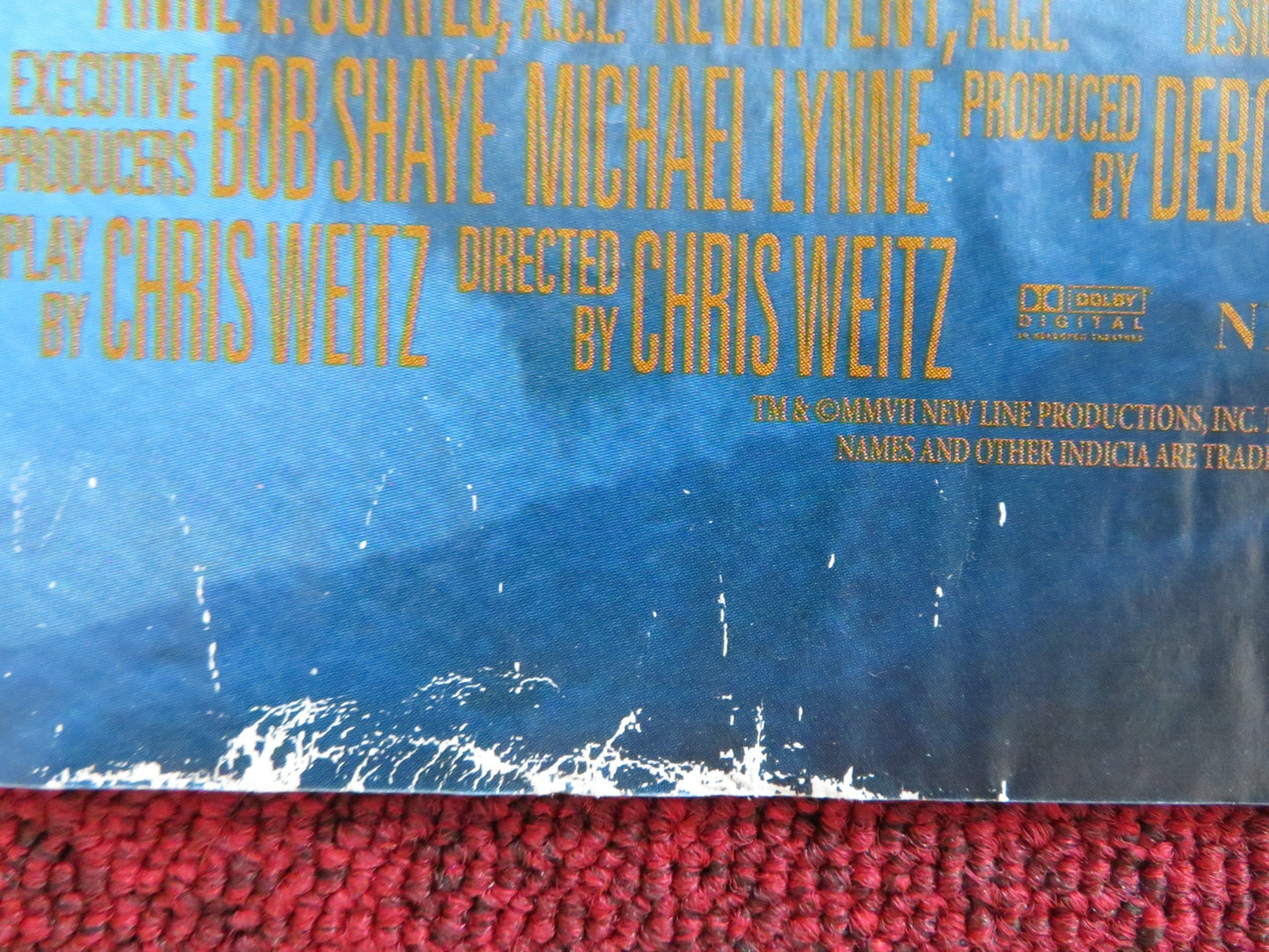 THE GOLDEN COMPASS QUAD (30"x 40") ROLLED POSTER NICOLE KIDMAN DANIEL CRAIG 2007 Rendezvous Cinema Movie posters